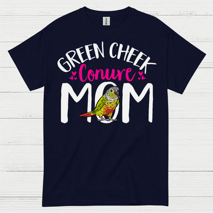 Green Cheek Conure Mom T Shirt