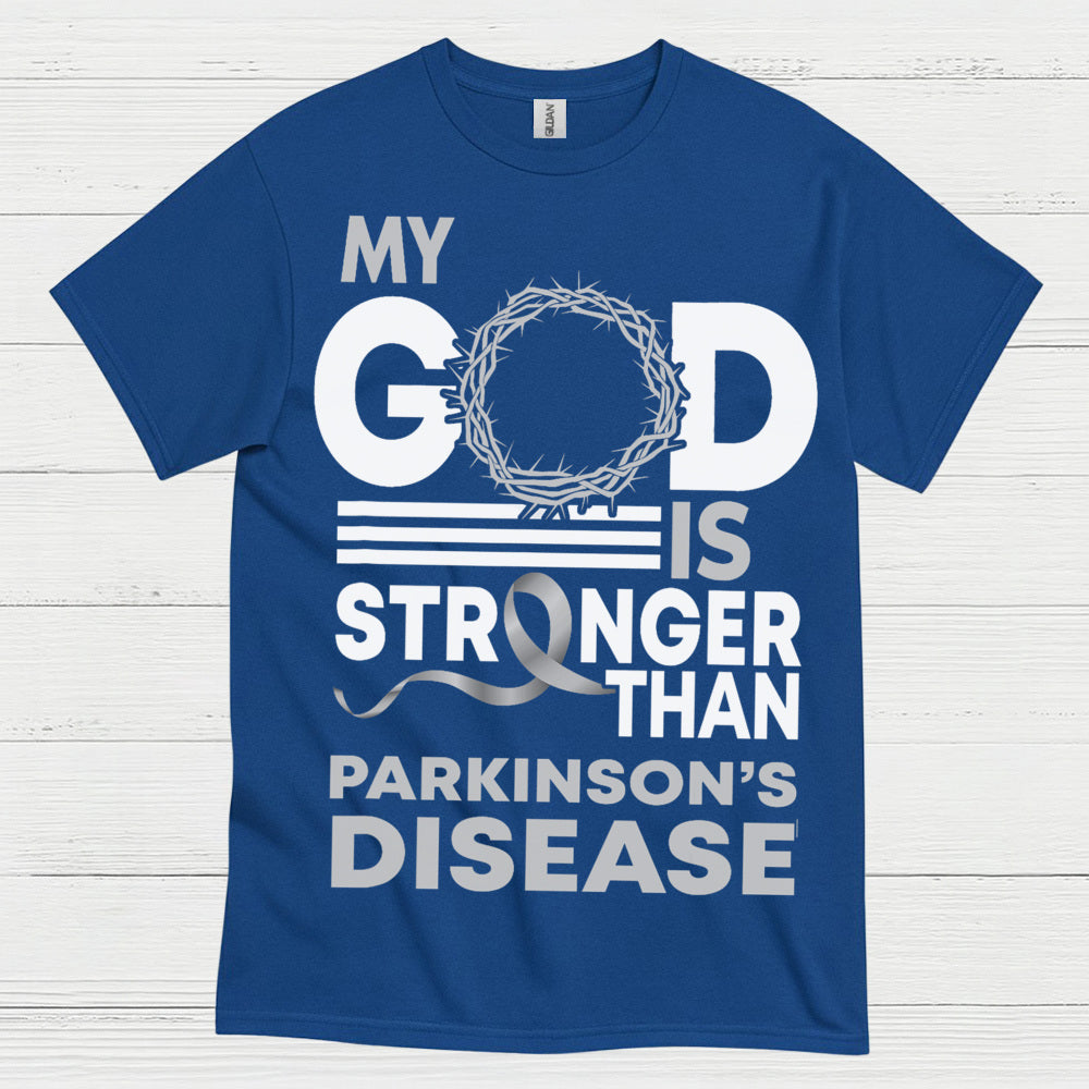 My God Is Stronger Parkinsons Faith T Shirt
