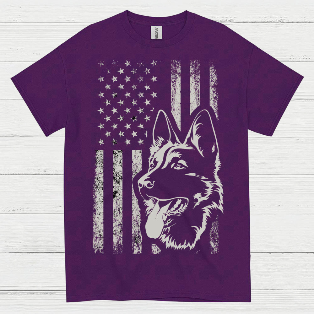 American Shepherd Flag T Shirt