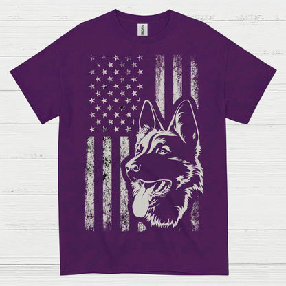 American Shepherd Flag T Shirt