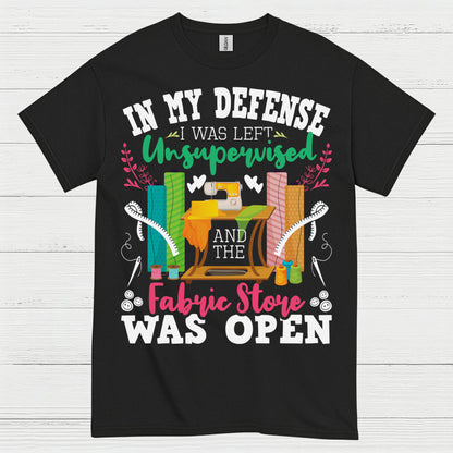 Fabric Store Humor Sewing T Shirt