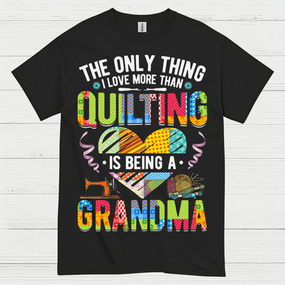 Quilting Grandma Love T Shirt