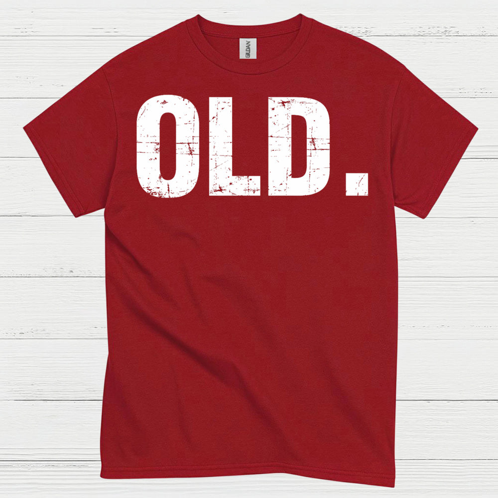 Old Funny Minimal Statement T Shirt