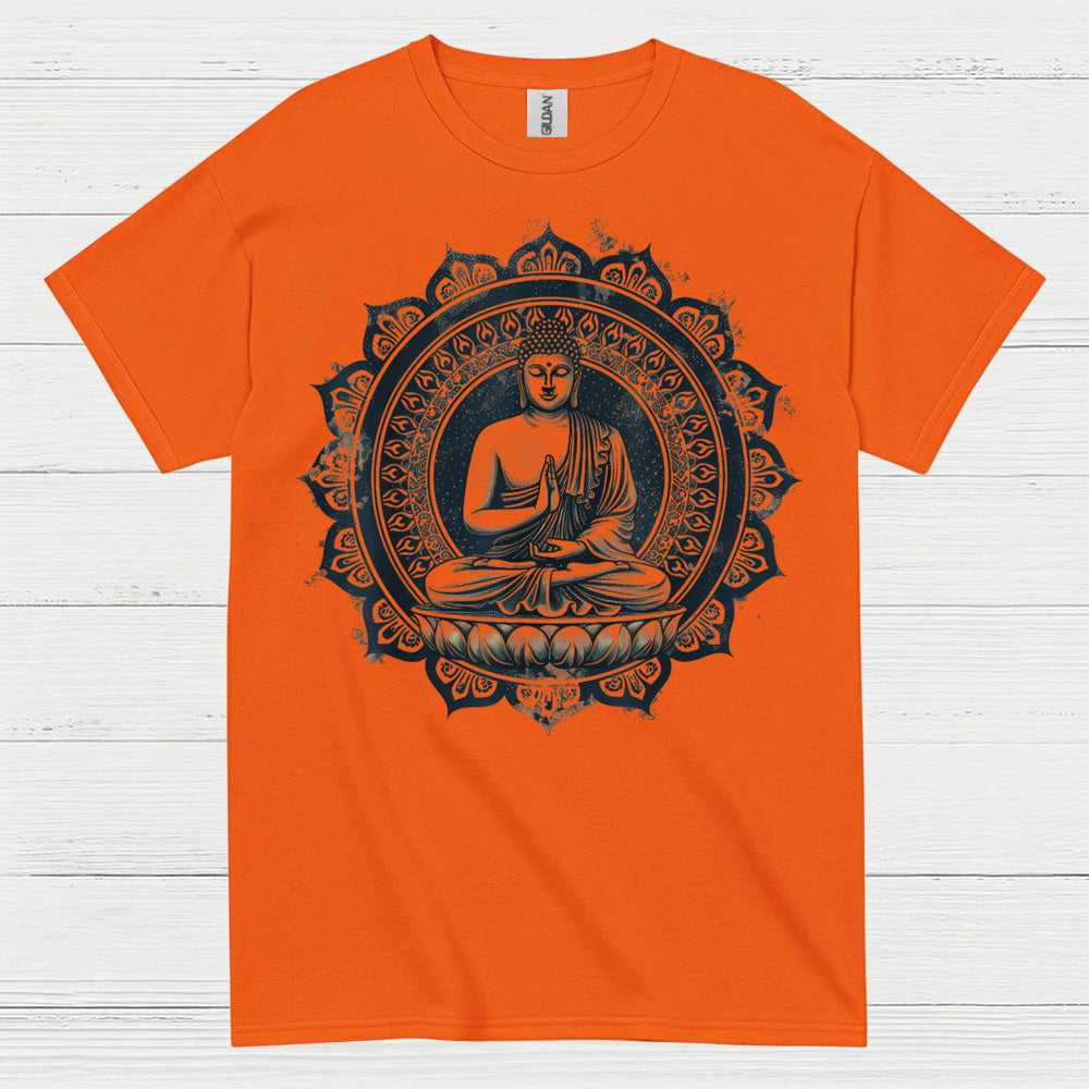 Sacred Buddha Mandala Meditation T Shirt