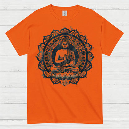 Sacred Buddha Mandala Meditation T Shirt