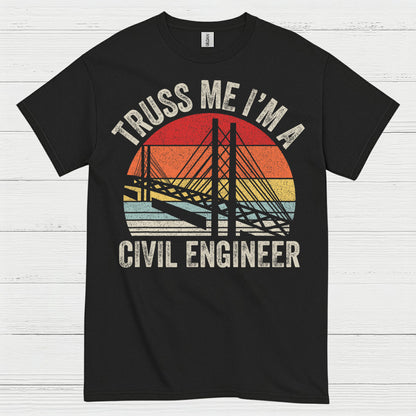 Civil Engineer Bridge T Shirt