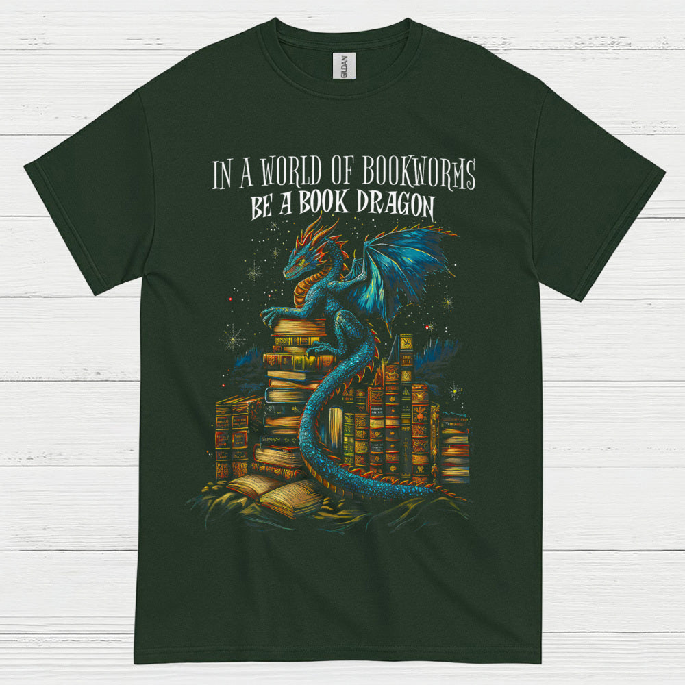 Be A Book Dragon T Shirt