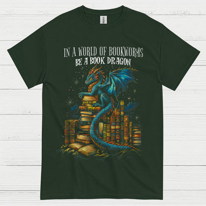 Be A Book Dragon T Shirt