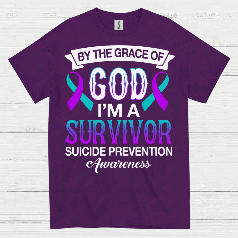 By The Grace Of God I’m A Survivor T Shirt