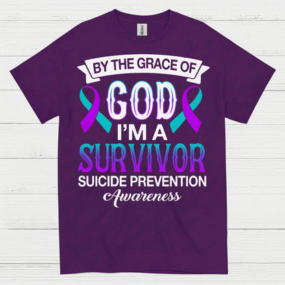 By The Grace Of God I’m A Survivor T Shirt