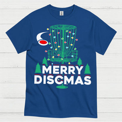 Merry Discmas Disc Golf T Shirt