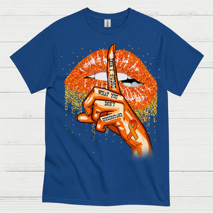 Silent Strength Multiple Sclerosis T Shirt