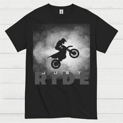 Just Ride Motocross Silhouette T Shirt