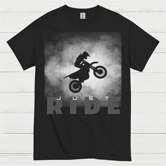 Just Ride Motocross Silhouette T Shirt