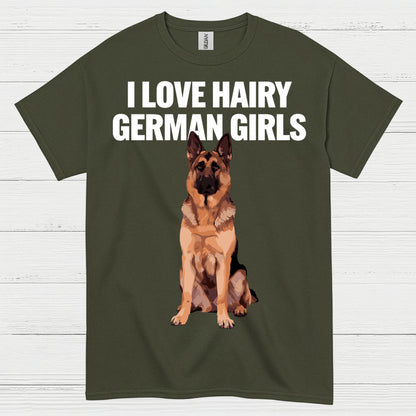 Funny German Shepherd Girls T Shirt