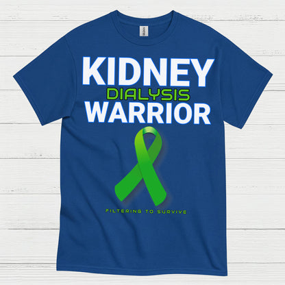 Kidney Dialysis Warrior Strength Awareness T Shirt