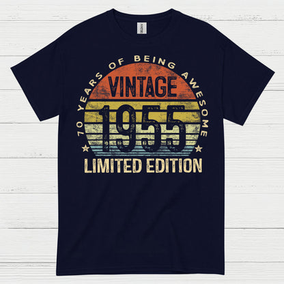 Vintage 1955 Limited Edition Birthday T Shirt