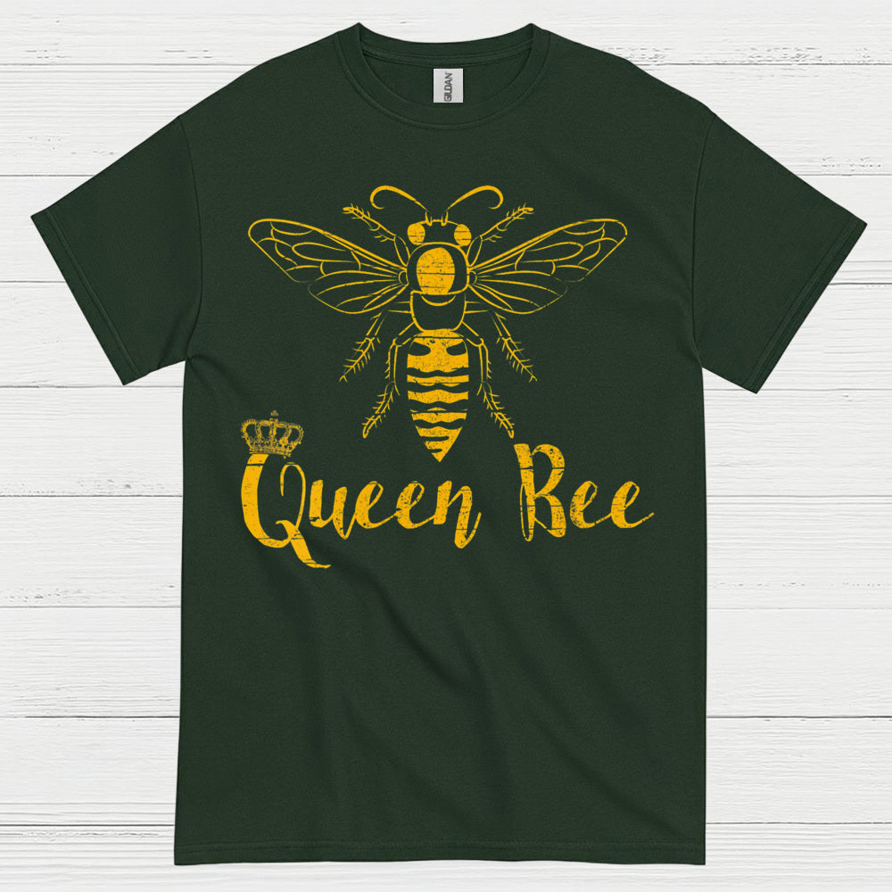 Queen Bee Vintage Bee Lover T Shirt