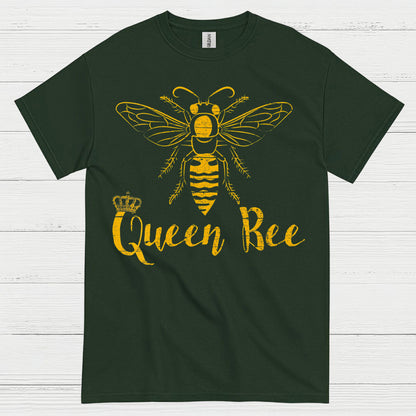 Queen Bee Vintage Bee Lover T Shirt