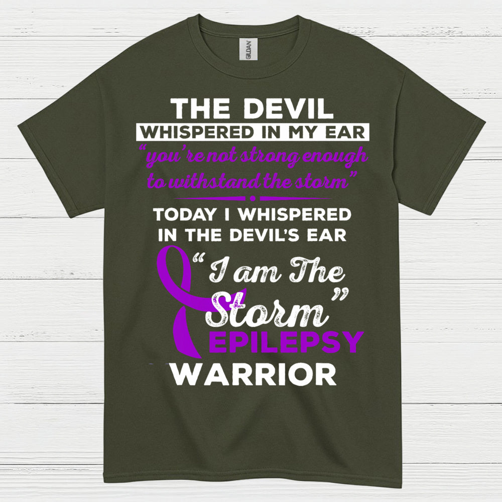 I Am The Storm Epilepsy Warrior T Shirt