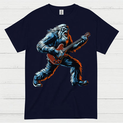 Rock Guitar Bigfoot T Shirt