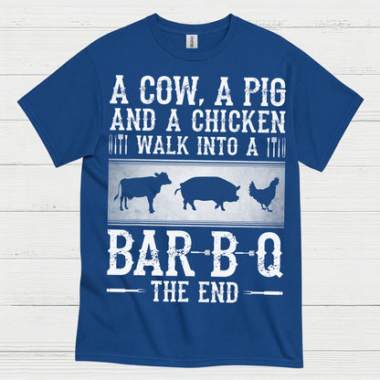 Cow Pig Chicken BarBQ T Shirt