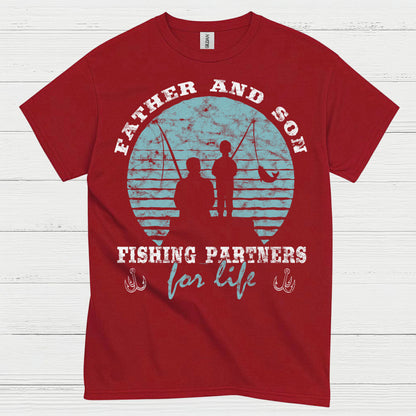 Father And Son Fishing T Shirt