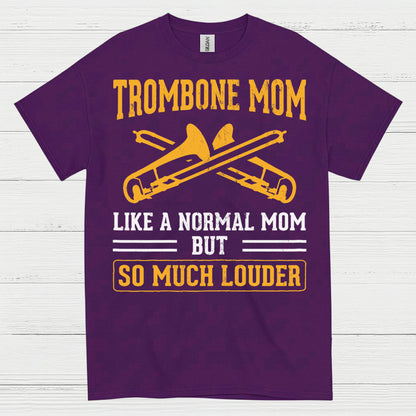Trombone Mom Funny Music T Shirt