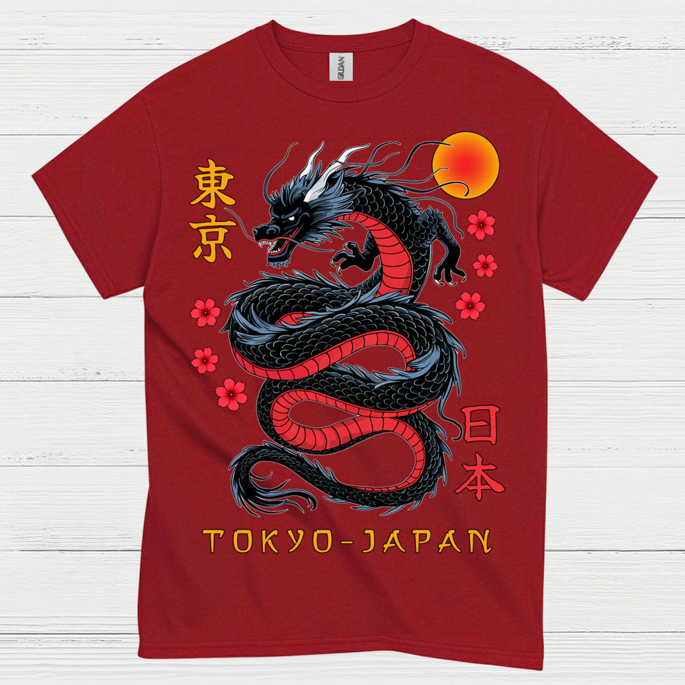 Tokyo Japan Dragon T Shirt