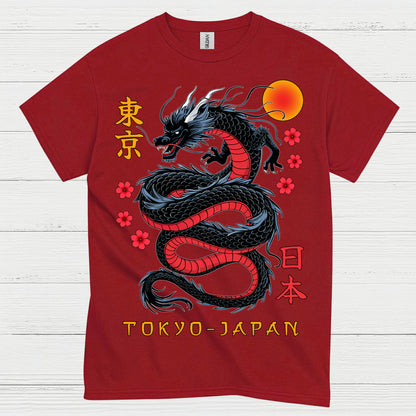 Tokyo Japan Dragon T Shirt
