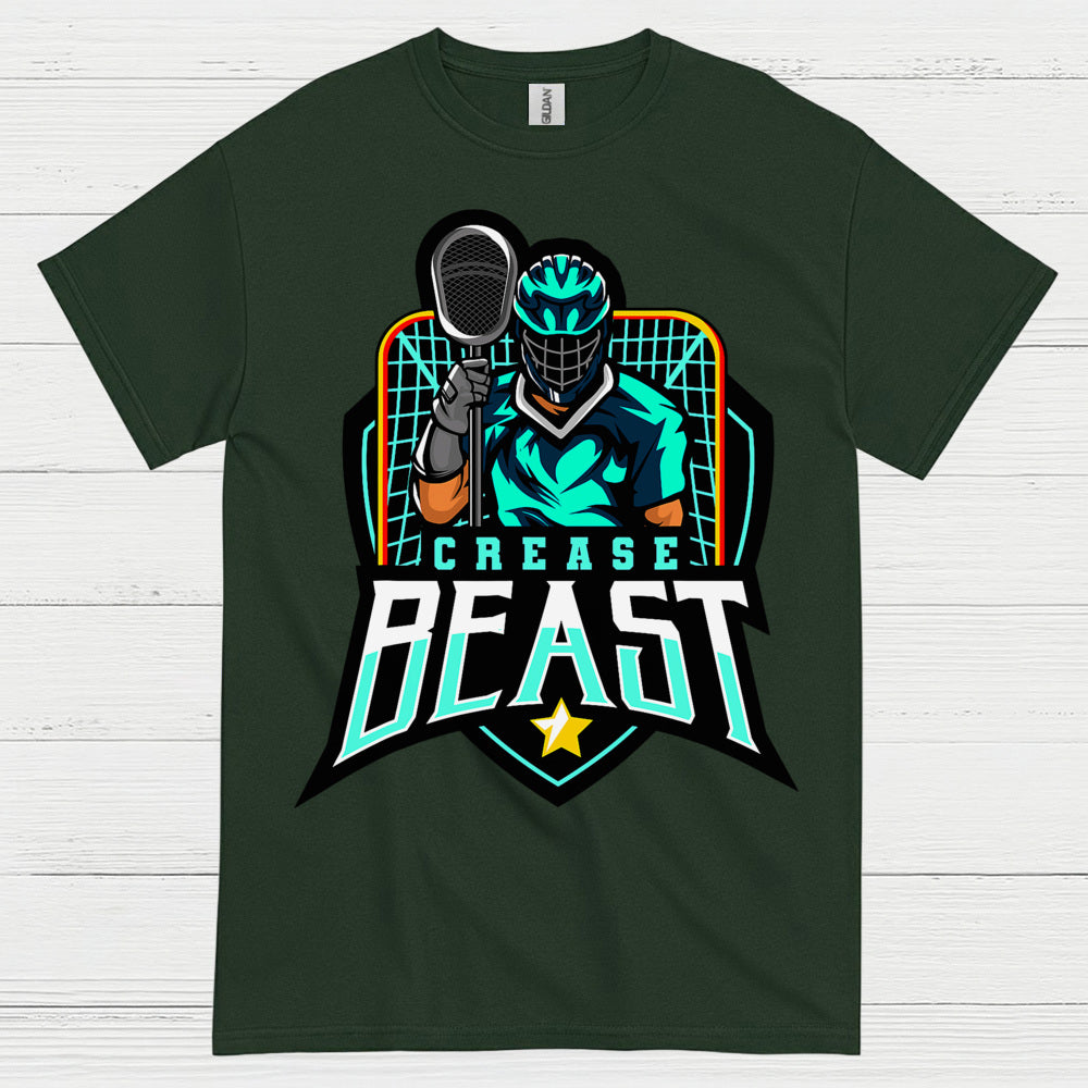 Crease Beast Lacrosse Goalie T Shirt