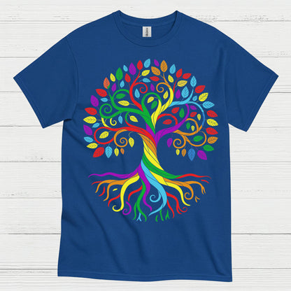 Pride Roots Of Life Tree T Shirt