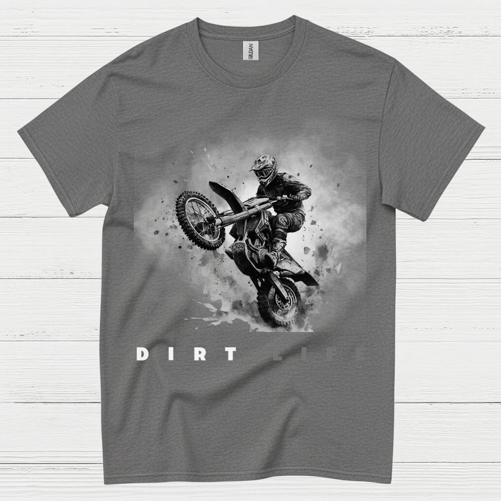 Dirt Life Motocross Action Rider T Shirt