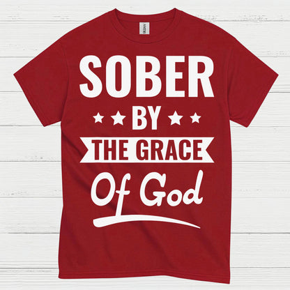 Sober By The Grace Of God Christian T Shirt