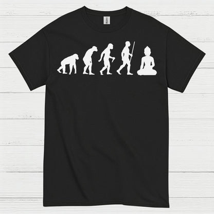 Evolution To Meditation Zen T Shirt