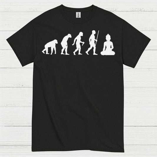 Evolution To Meditation Zen T Shirt