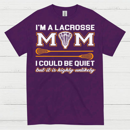 Lacrosse Mom Funny Sports T Shirt