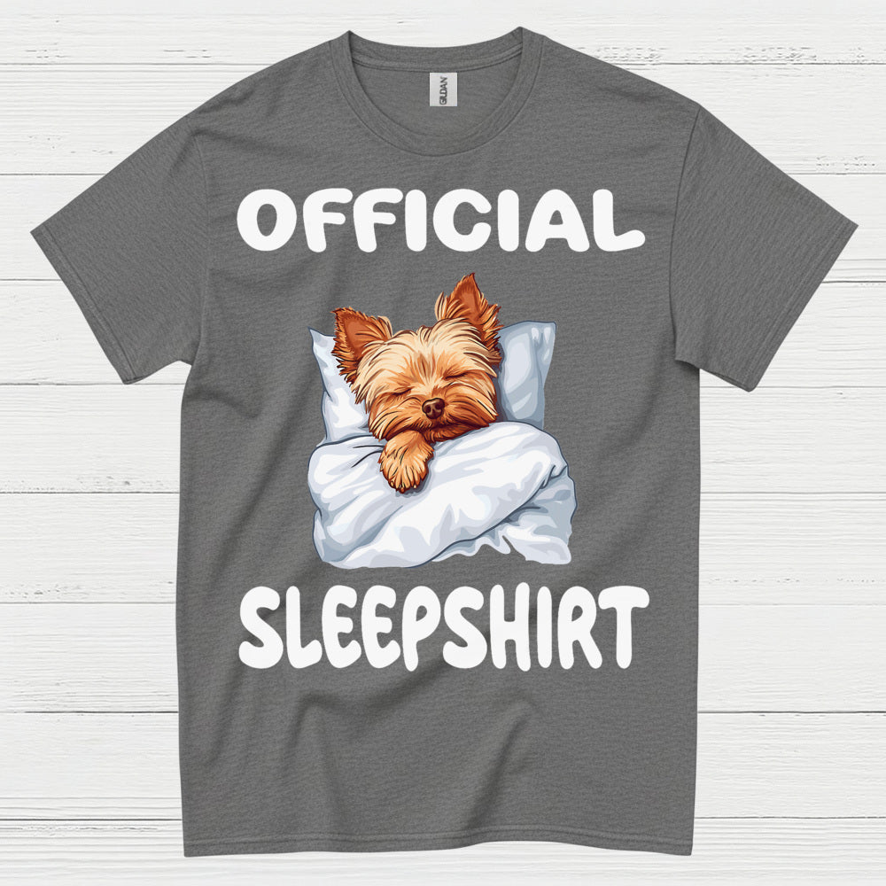 Official Sleep Shirt Funny Dog T Shirt