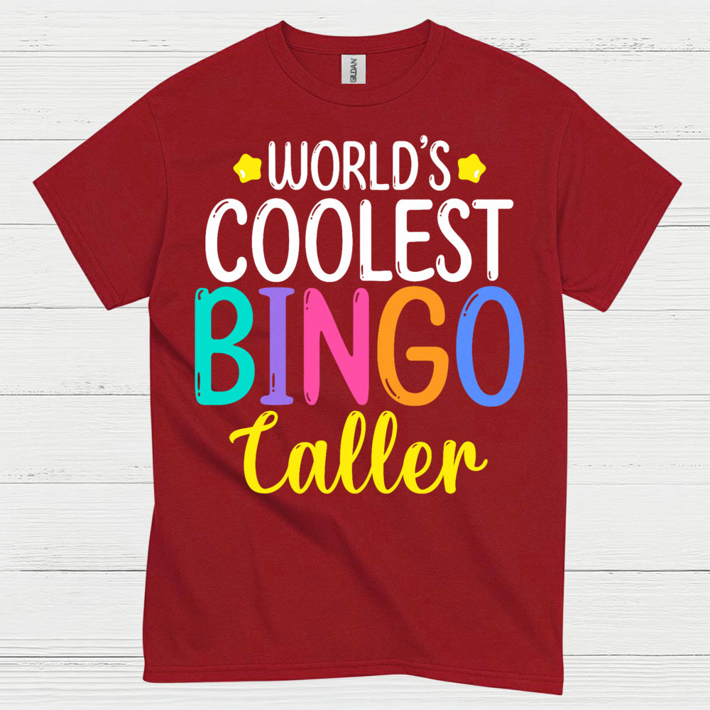 Worlds Coolest Bingo Caller T Shirt