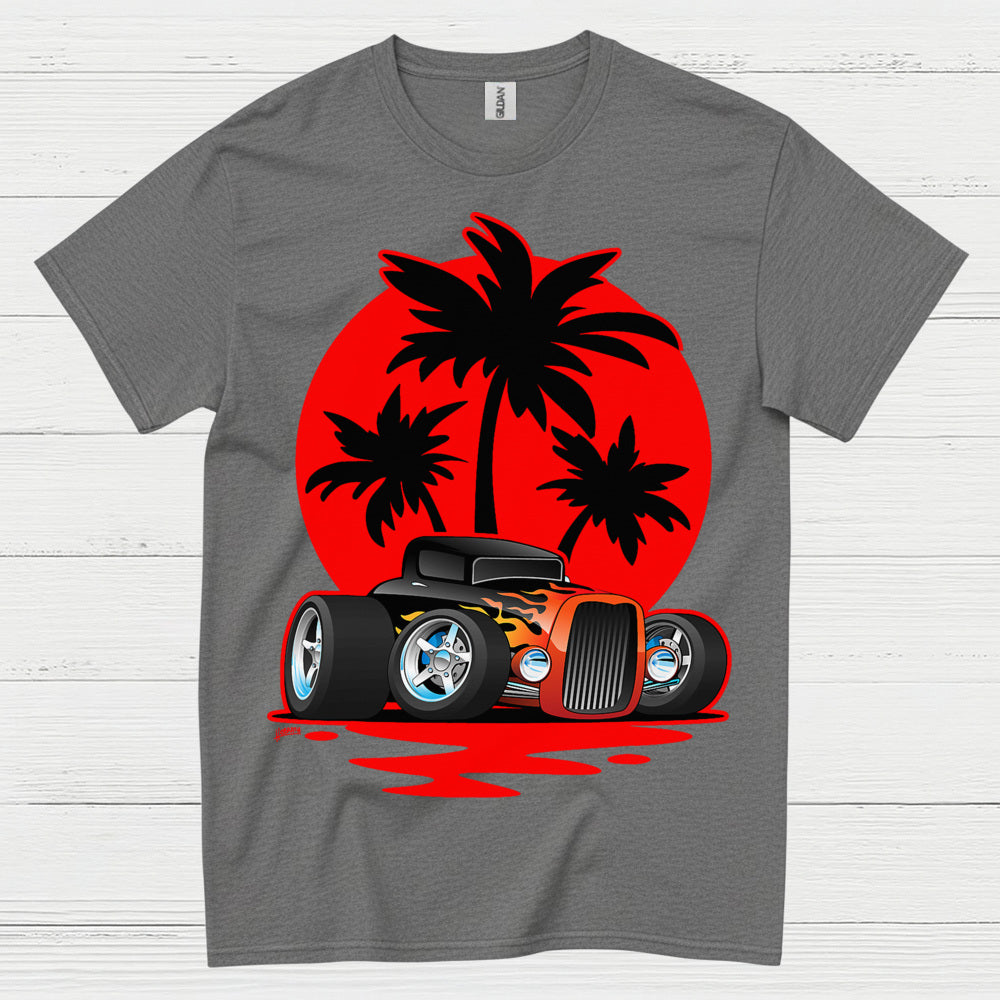 Sunset Hot Rod T Shirt