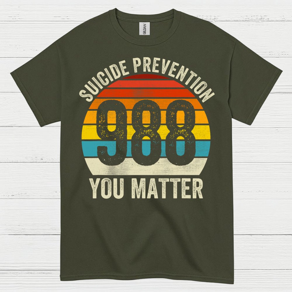988 You Matter Awareness T Shirt
