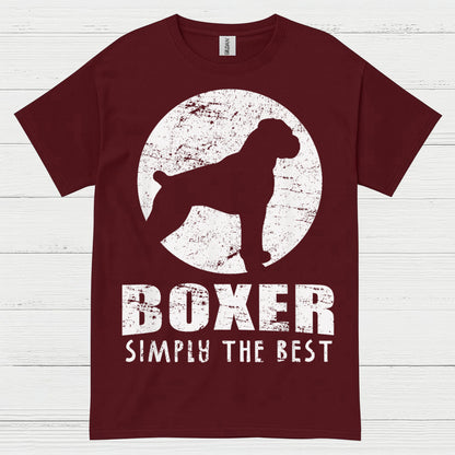 Boxer Simply The Best Dog T Shirt