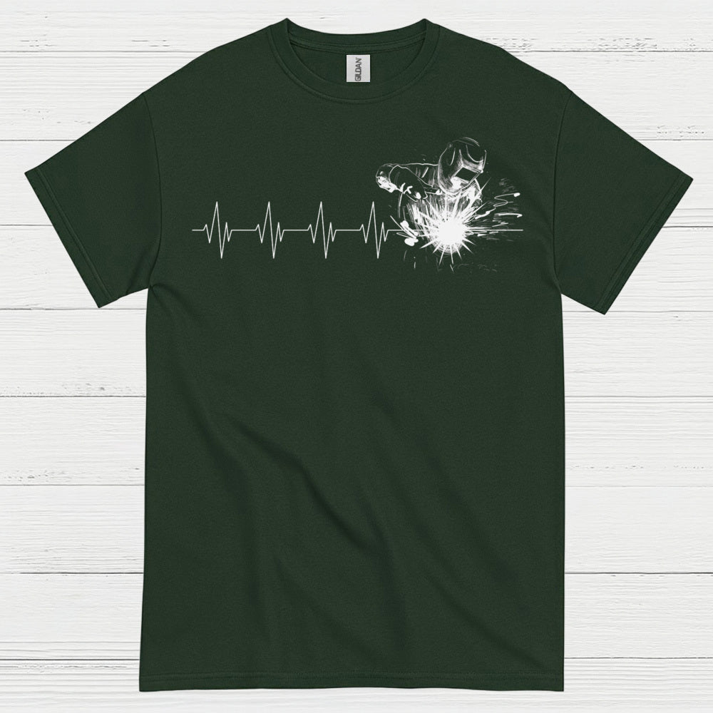 Heartbeat Welding Line T Shirt