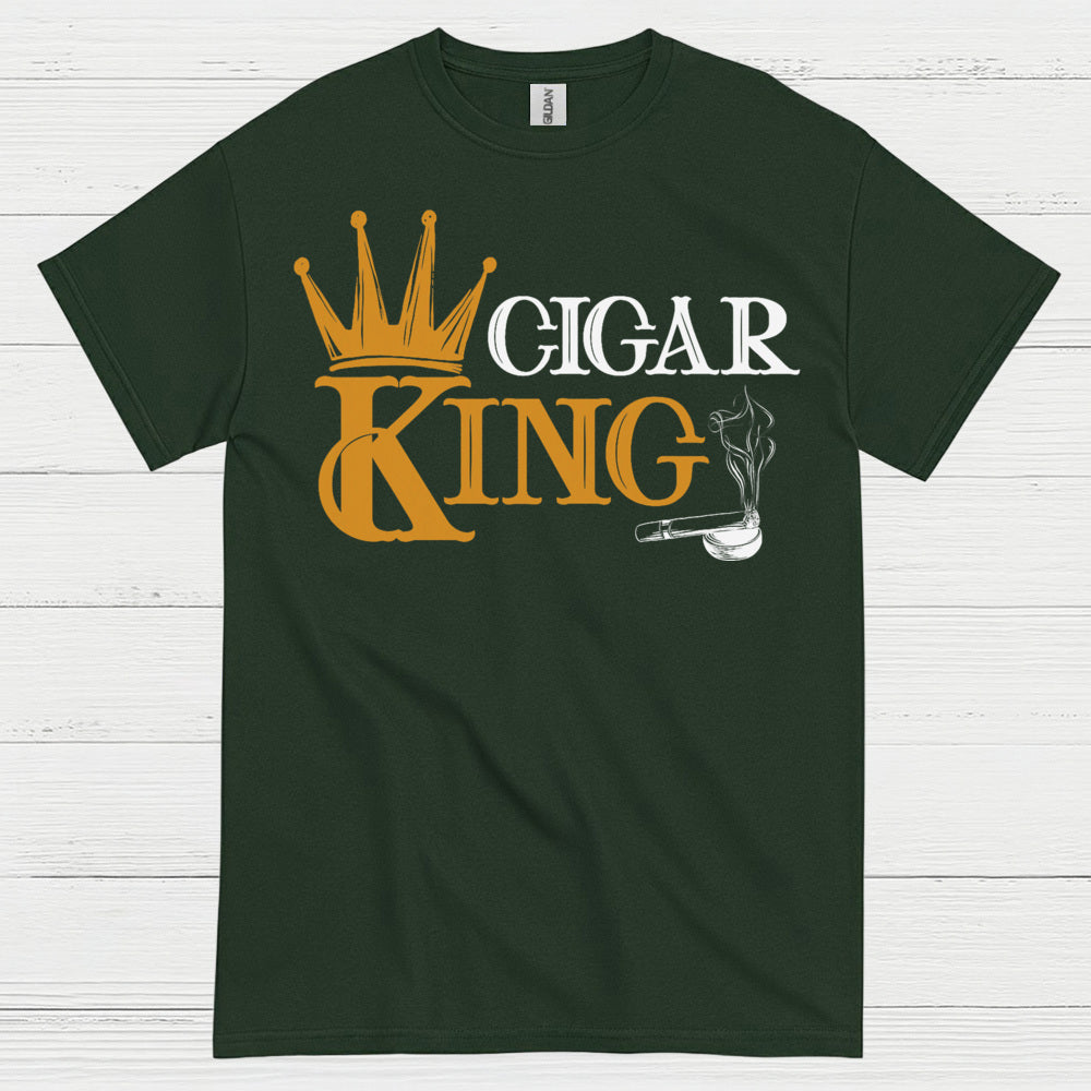 Cigar King Crowned Cigar T Shirt