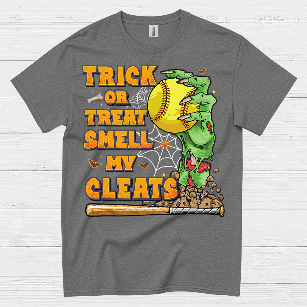 Trick Or Treat Smell My Cleats Softball T Shirt