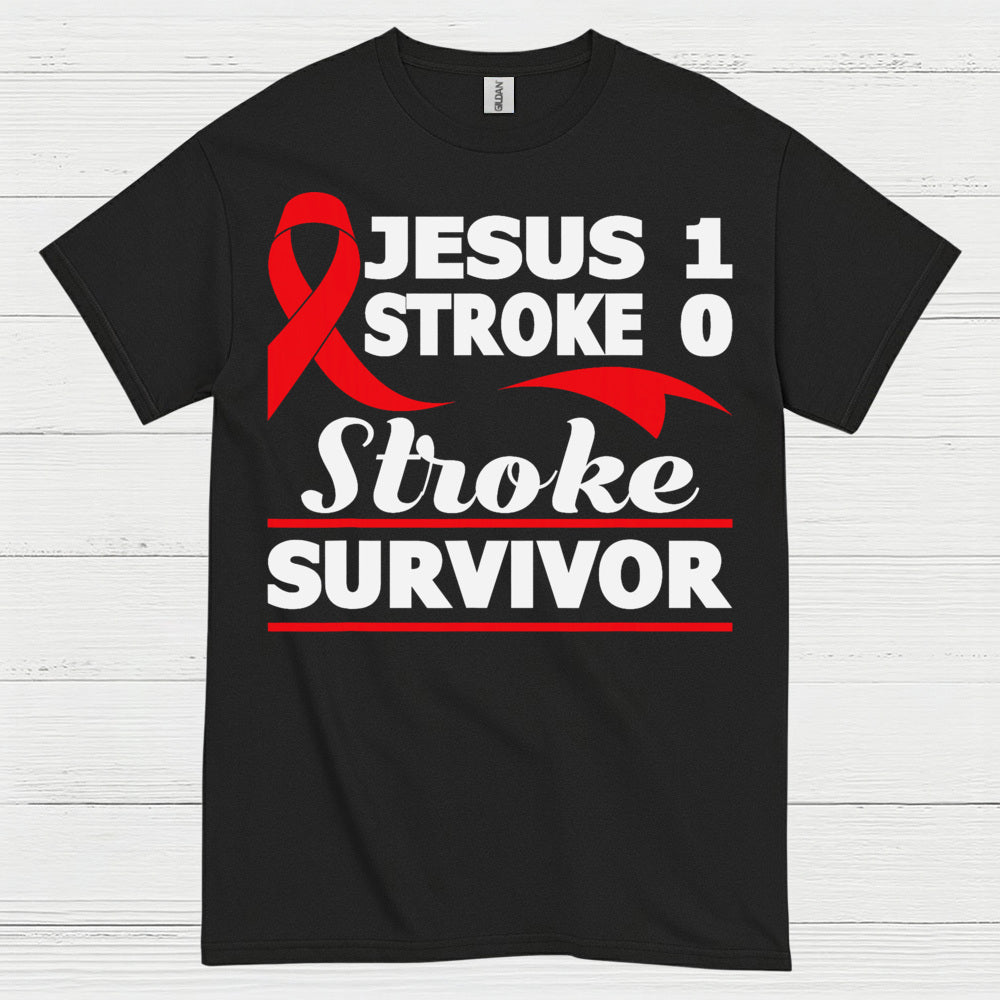 Jesus Stroke Survivor Faith Strength T Shirt