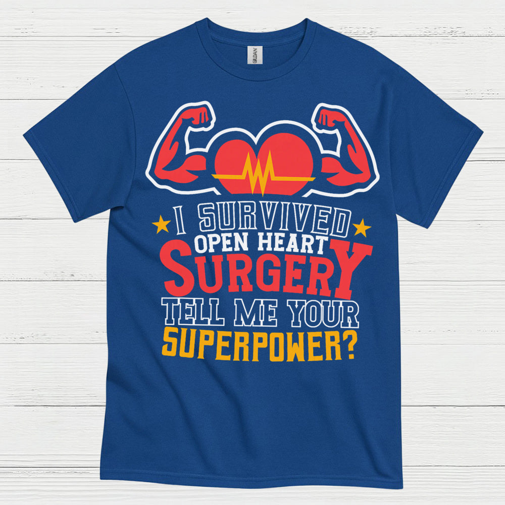 Open Heart Surgery Superpower T Shirt