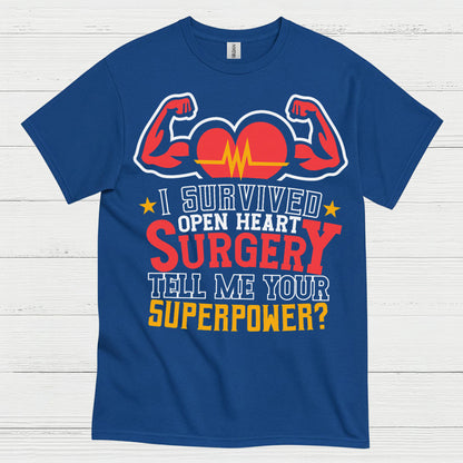 Open Heart Surgery Superpower T Shirt