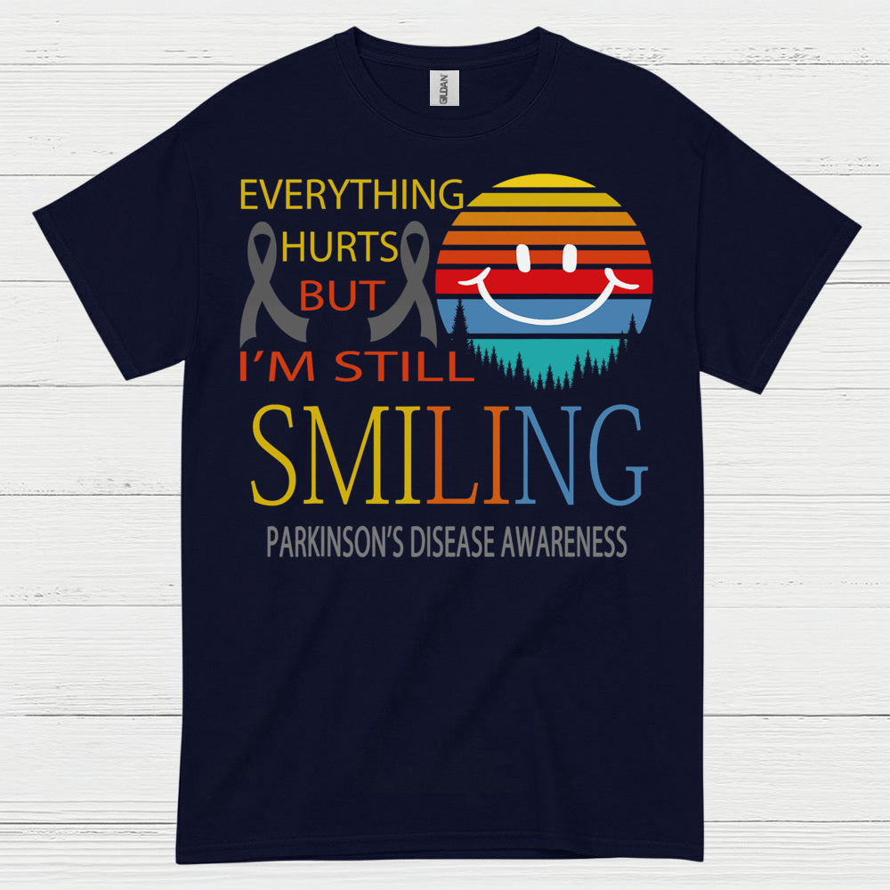 Im Still Smiling Parkinsons Awareness T Shirt