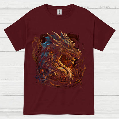 Fire and Fury Dragon T Shirt